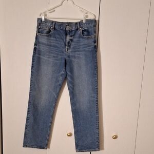 American Eagle Outfitters Blue Straight Jeans